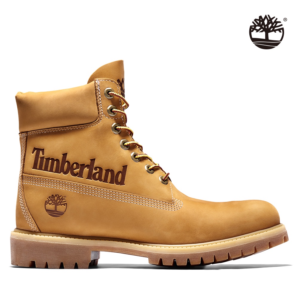 Timberland 男款小麥色磨砂革6吋靴|A1URV231