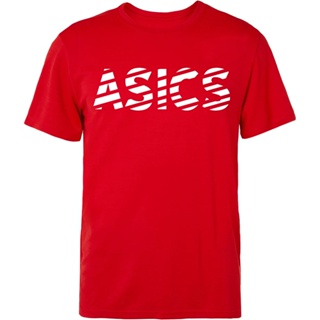 亞瑟士 Asics Active夏季新款印花棉質短袖T恤男女款