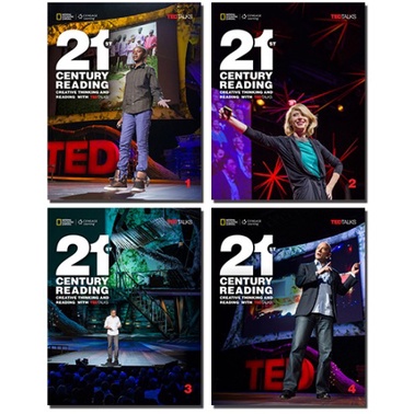 【現貨】&lt;姆斯&gt;21st Century Reading (1/2/3/4) 課本 Creative Thinking and Reading with TED Talks /Cengage &lt;華通書坊/姆斯&gt;