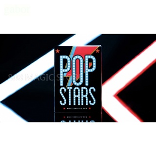[808 MAGIC]魔術道具 POP STARS star PLAYING CARDS