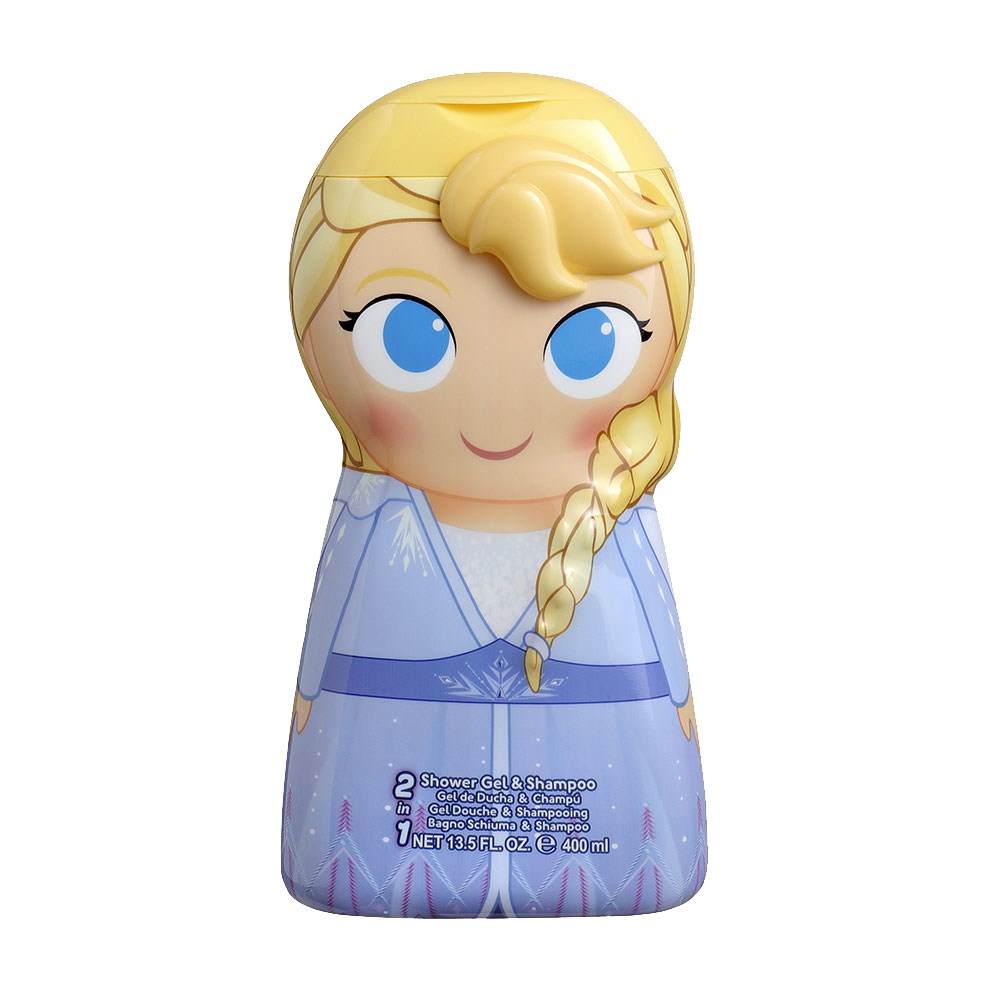 【HOLA】Disney Frozen Elsa 艾莎2合1沐浴洗髮精 400ml