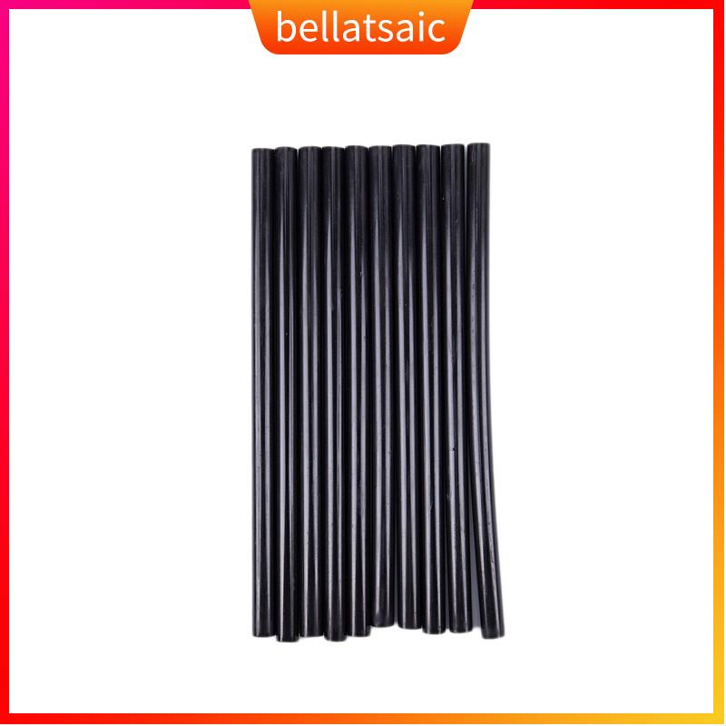 10PCS Hot Melt Glue Adhesive Sticks 150x7mm Black