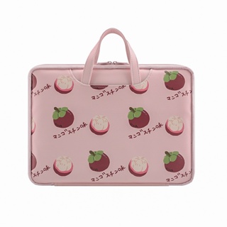 筆電包 電腦手提包女可掛行李箱適用聯想小米蘋果華為13.3寸筆記本戴爾時尚好看的惠普星14寸15.6寸電腦手提包女可愛