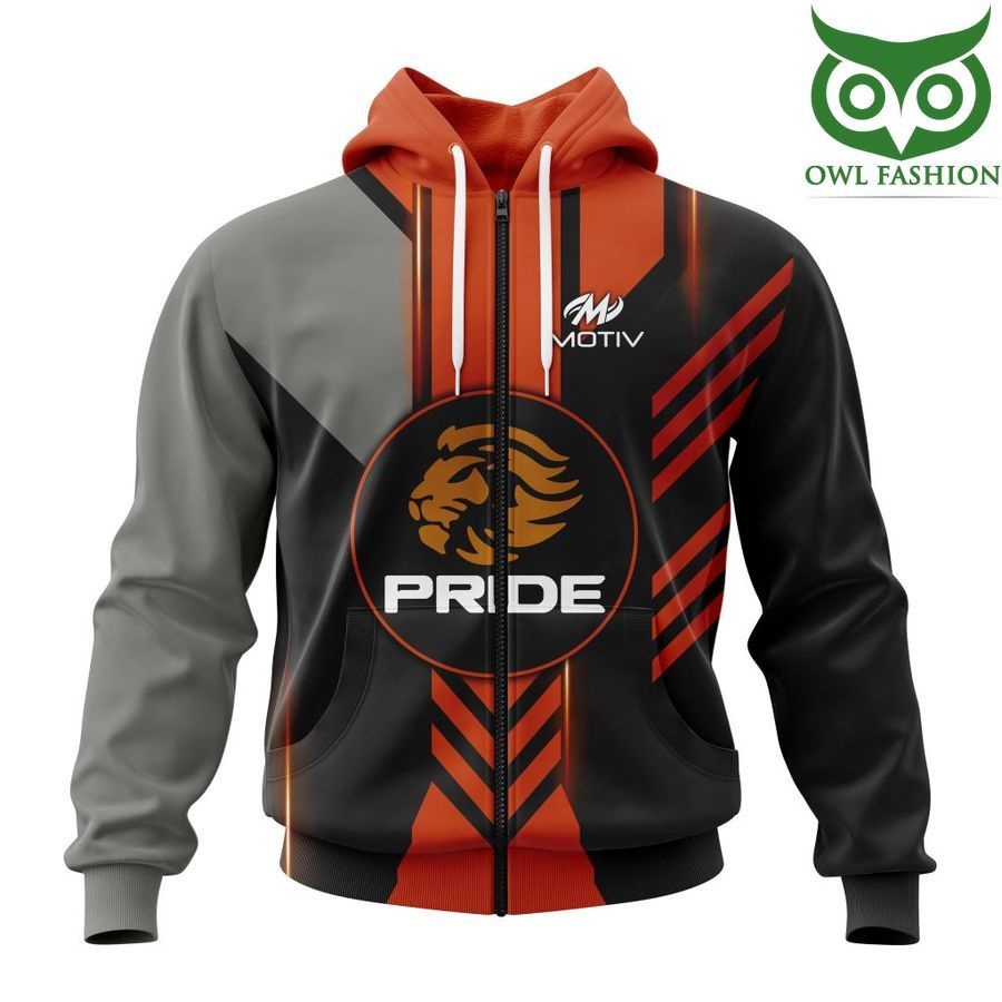 Motiv Pride Bowling Jersey 3D 拉鍊連帽衫