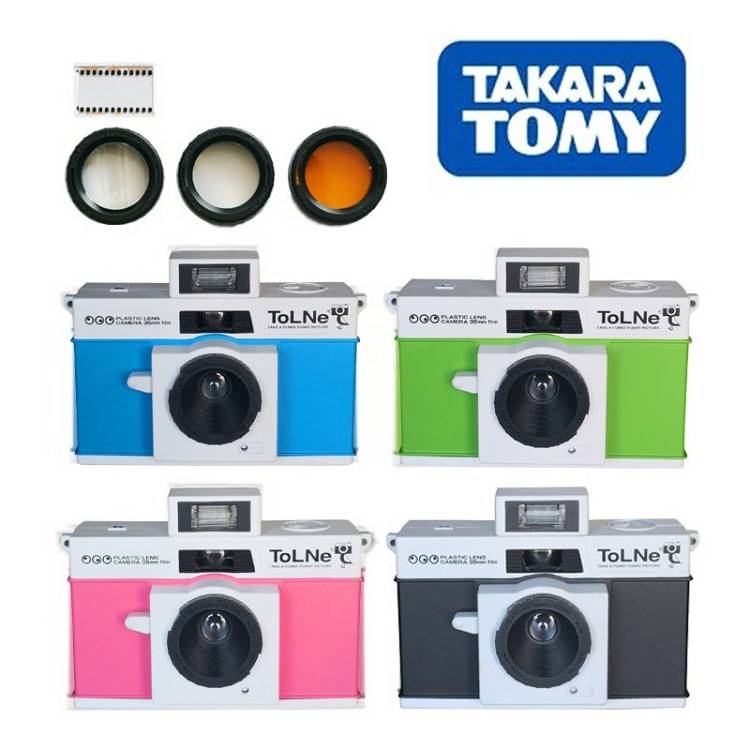 全新日本ToLNe傻瓜膠片機135非一次性膠卷相機復古禮物TOMY玩具