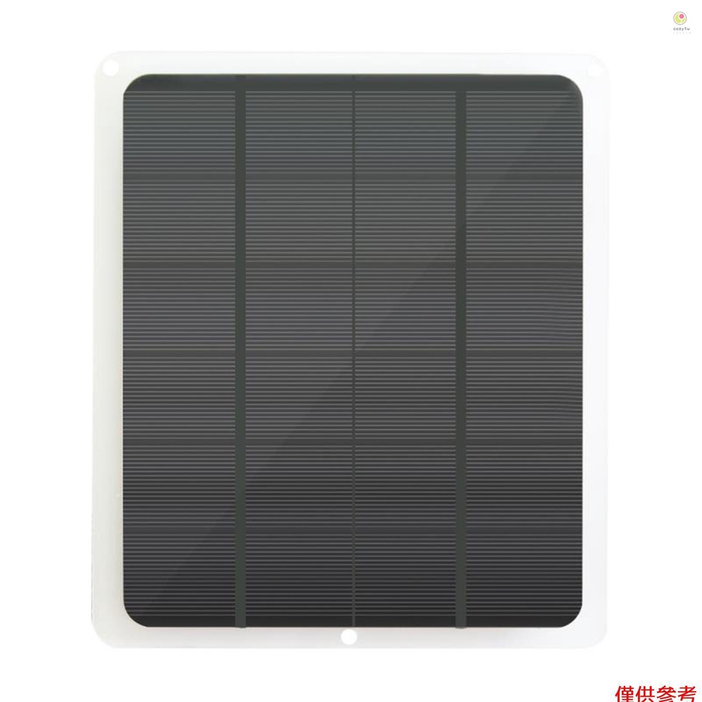 casytw 20W單色太陽能電池板，用於12V電池充電12V瓦