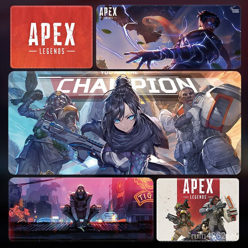 apex 大電 周邊 APEX英雄legends鼠標墊超大號新賽季鍵盤墊遊戲電競周邊桌墊定製