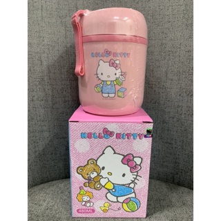 三麗鷗 Hello Kitty 多功能不鏽鋼杯 保溫罐 保溫杯 早餐杯 480ml