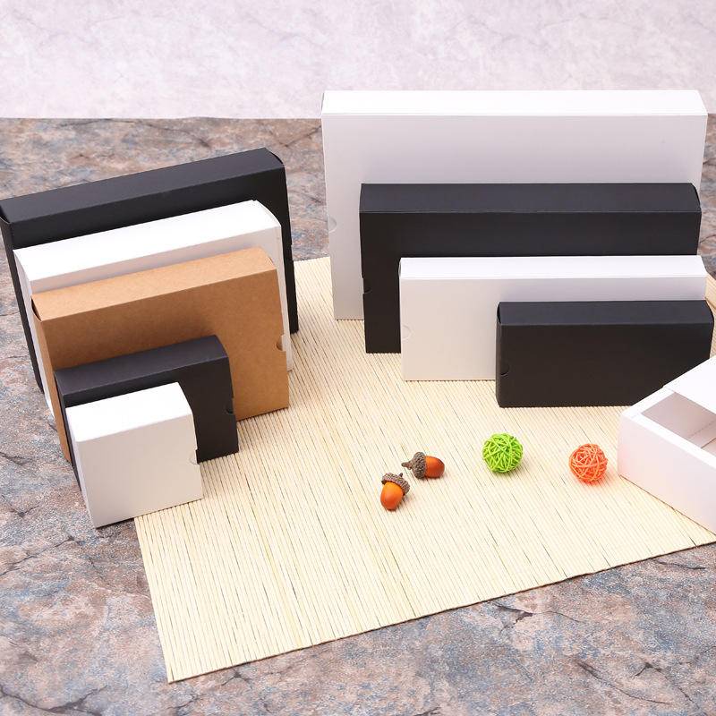 禮品包裝紙盒抽屜牛皮紙盒白卡紙彩盒印刷茶葉包裝禮品盒