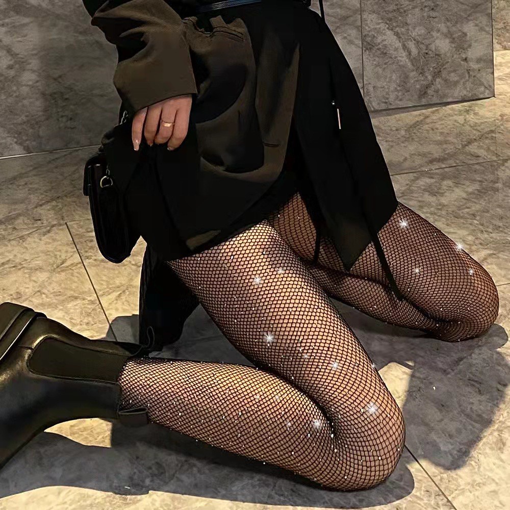 【Lucia完美小舖】台灣現貨 JA001 性感絲襪酒店絲襪夜店絲襪閃亮水鑽絲襪羅莉塔絲襪韓國透膚絲襪