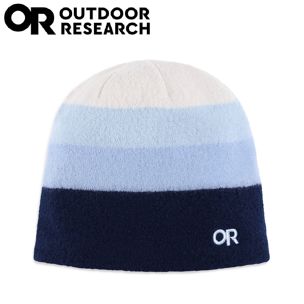 【Outdoor Research 美國 羊毛透氣保暖帽《深藍/淺藍》】277797/毛帽/雪帽