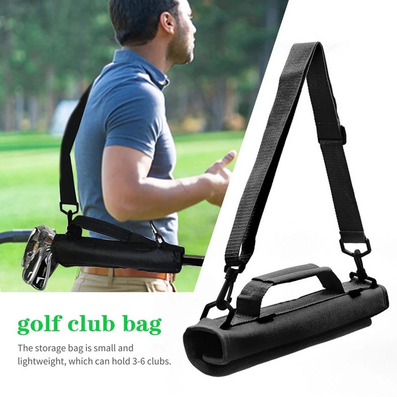 便攜式高爾夫球桿包和迷你手提包包包burtbutbody Club Bag 握把練習包