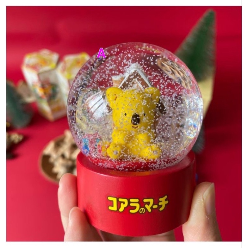 LOTTE 日本 樂天 小熊 樂天小熊 水晶球 樂天小熊夢幻水晶球 玩具 聖誕節 禮物 擺飾