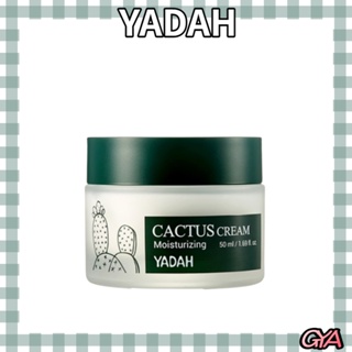 [YADAH] 仙人掌保濕霜 50ml (純素/舒緩)