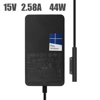 微軟 15v 2.58A 44W 適用於 Microsoft Surface Pro 8 2021 Pro 3 4 5