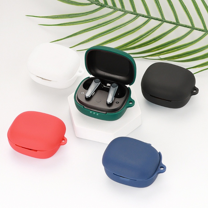 Wu 耳機保護套兼容 EarFun Air Pro 3 蓋防震外殼可水洗外殼-防塵軟套