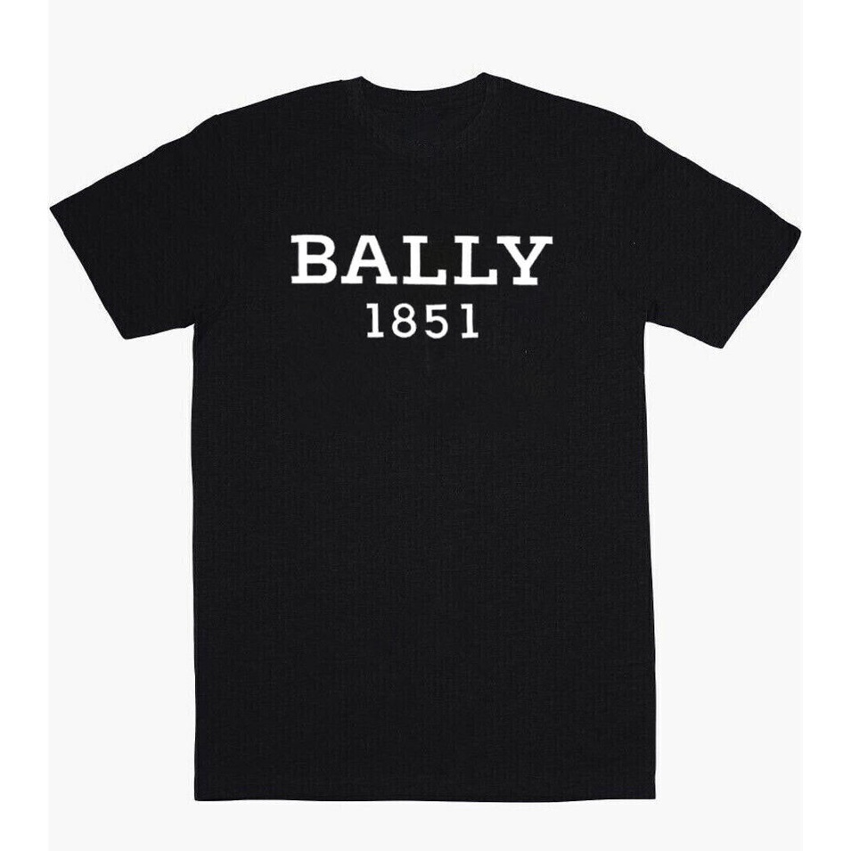 2023 夏季時尚男士 T 恤 Bally 1851 標誌男士 T 恤