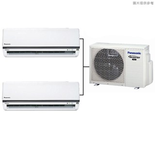 國際牌【CU-2J45FHA2/CS-K22FA2/CS-K28FA2】一對二變頻冷氣(冷暖型)標準安裝
