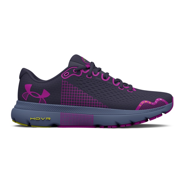 ➕鞋家➕ 女鞋 Under Armour UA HOVR Infinite 4 慢跑鞋 黑紫色 3024905-500