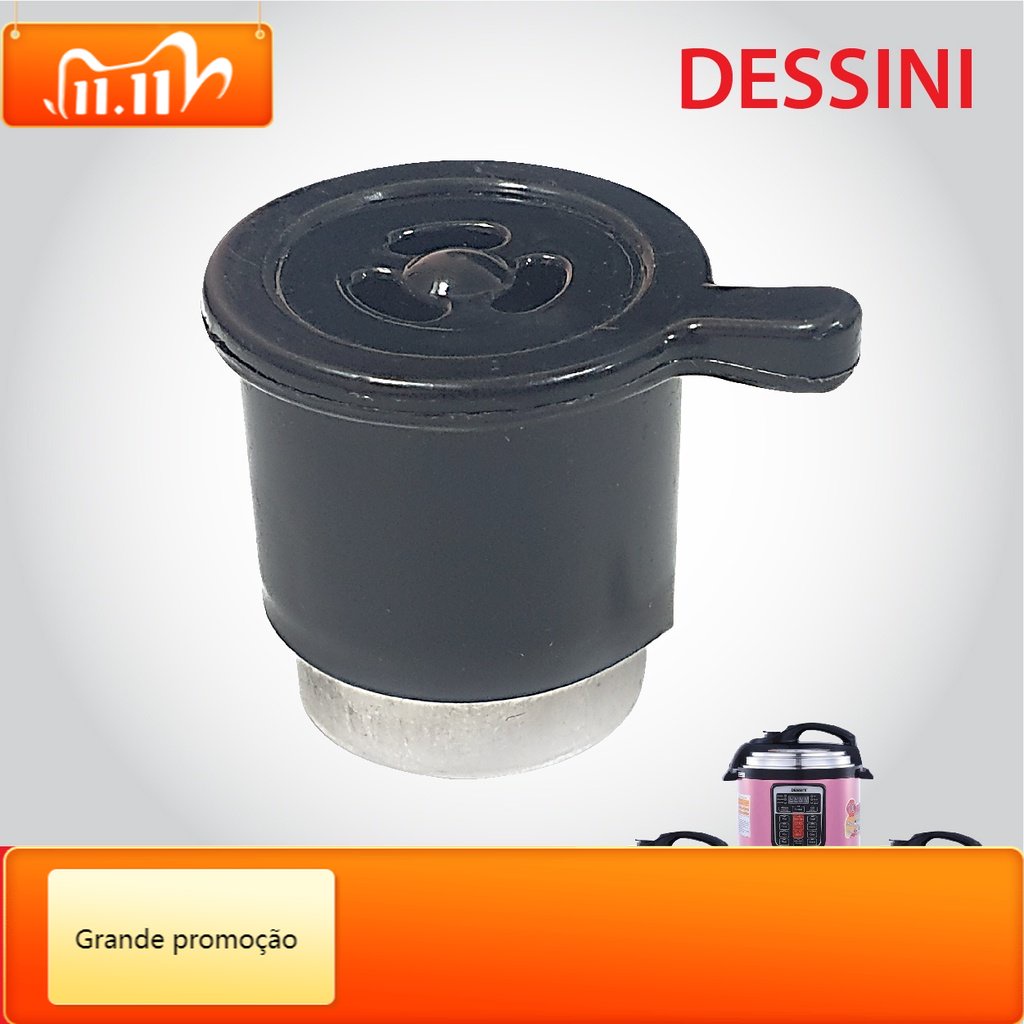 Qsjzhy Dessini 壓力鍋閥 6 升和 8 升,僅更換零件,備件 Dessini Periuk Tekanan