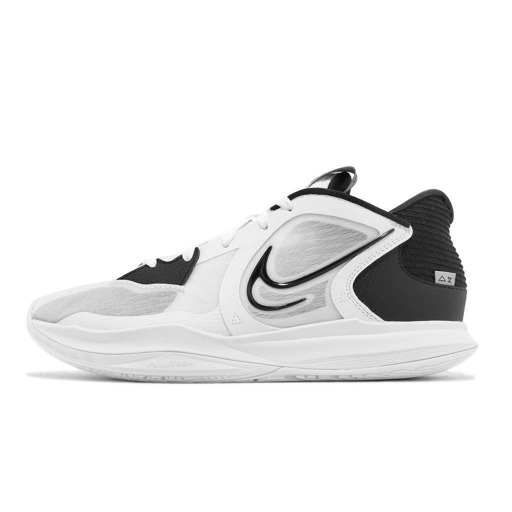 Nike 籃球鞋 Kyrie Low 5 EP 白 黑 男鞋 氣墊 KI 低筒 【ACS】 DJ6014-102