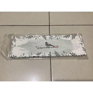 股東會紀念品 洗漱墊 矽藻土 吸水 洗手檯墊 杯墊 插畫系列 水彩小鳥 皂墊 長方形 全新 洗漱墊