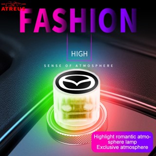MAZDA 1 件馬自達汽車 LED 燈 USB 汽車裝飾燈便攜式插頭氛圍燈適用於馬自達 2 3 CX5 CX30 CX