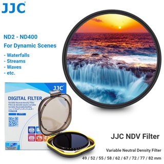 JJC ND2-ND400可調減光鏡 49mm NDV ND濾鏡 佳能尼康索尼富士松下奧林巴斯等相機鏡頭通用ND 減光鏡