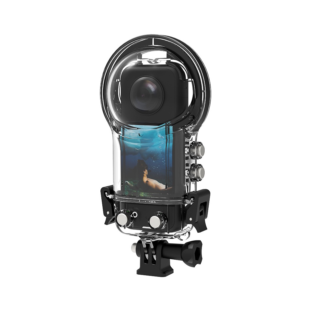 適用Insta360 ONE X3全景相機防水殼密封潛水殼保護殼 運動相機配件