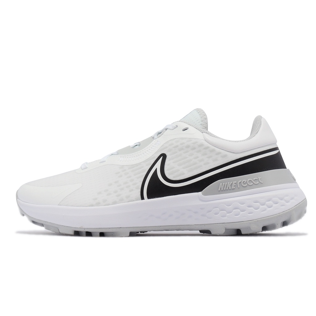 Nike 高爾夫球鞋 Infinity Pro 2 Wide 白 黑 寬楦 高球 男鞋 【ACS】 DM8449-101
