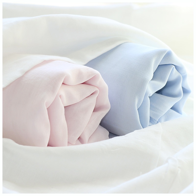 【C.T】純棉雙層紗布60支全棉 可做浴巾口罩包被蓋毯裙子里子內襯