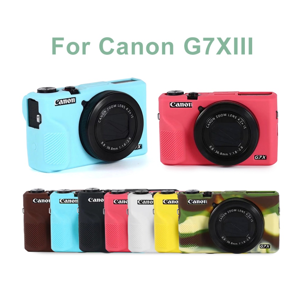 適用於佳能 Canon G7XIII G7X mark III G7X3 軟硅膠防刮花相機保護套防摔殼