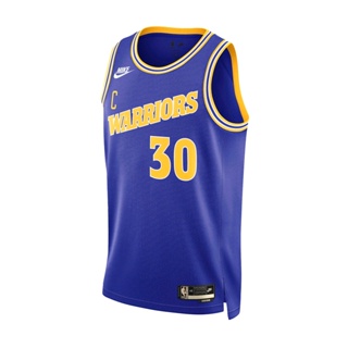 Nike 球衣 Warriors NBA 金洲勇士 柯瑞 Curry 藍黃 籃球 【ACS】 DO9446-497