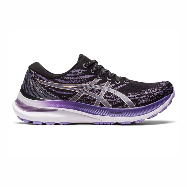 Asics GEL-Kayano 29 女 慢跑鞋 運動 路跑 支撐 緩震 亞瑟士 黑 紫 [1012B272-004]