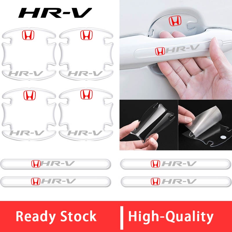 HONDA 本田 HRV HR-V 車門把手保護車內門碗透明防刮貼紙車門護板防撞配件