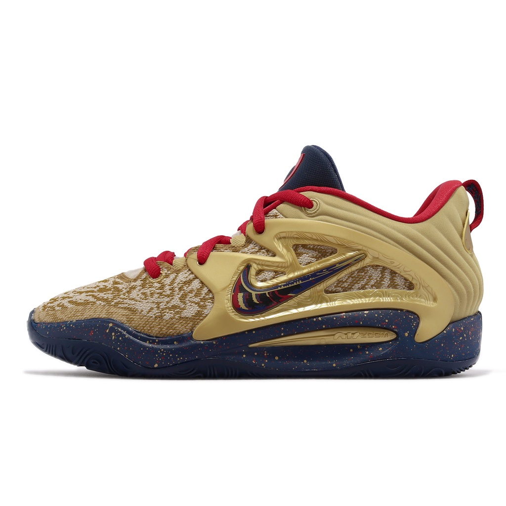 Nike 籃球鞋 KD15 EP 奧運 Olympics 金牌 金 紅 藍 杜蘭特 男鞋【ACS】 DM1054-700
