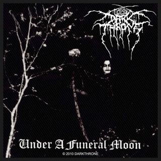 Darkthrone-Under A Funeral Moon 國外進口正版樂團官方授權 布章 黑金屬 金屬戰袍