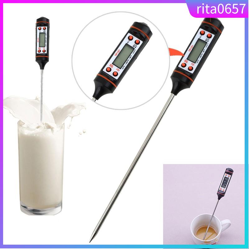 Digital Probe Food Thermometer Pen Style Kitchen BBQ Dining