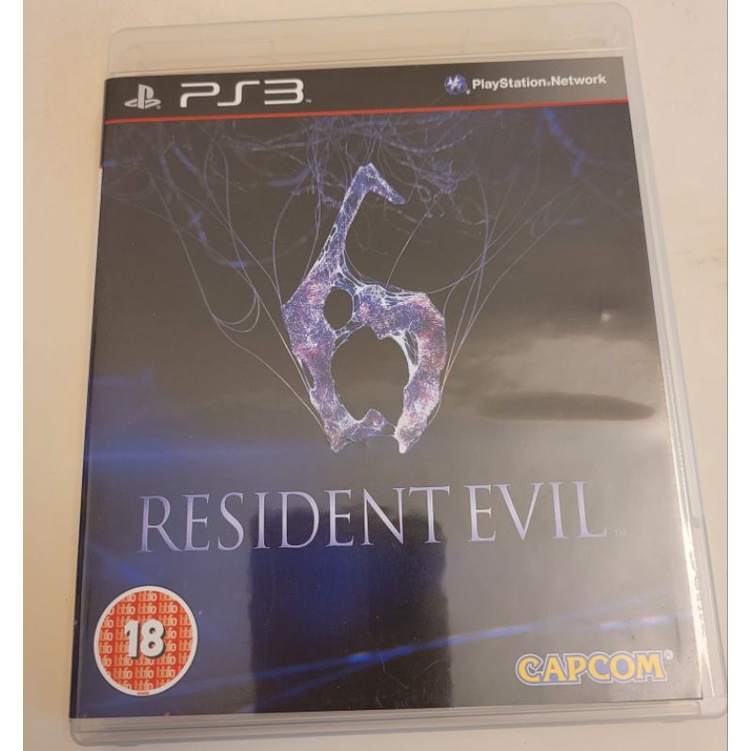 PS3原版遊戲片 惡靈古堡6 Resident Evil 6 美版 有盒書 近全新