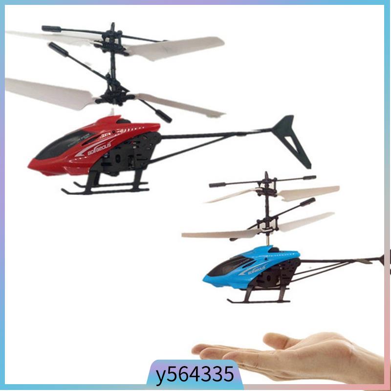Mini RC Infraed Induction Helicopter Aircraft Flashing Light