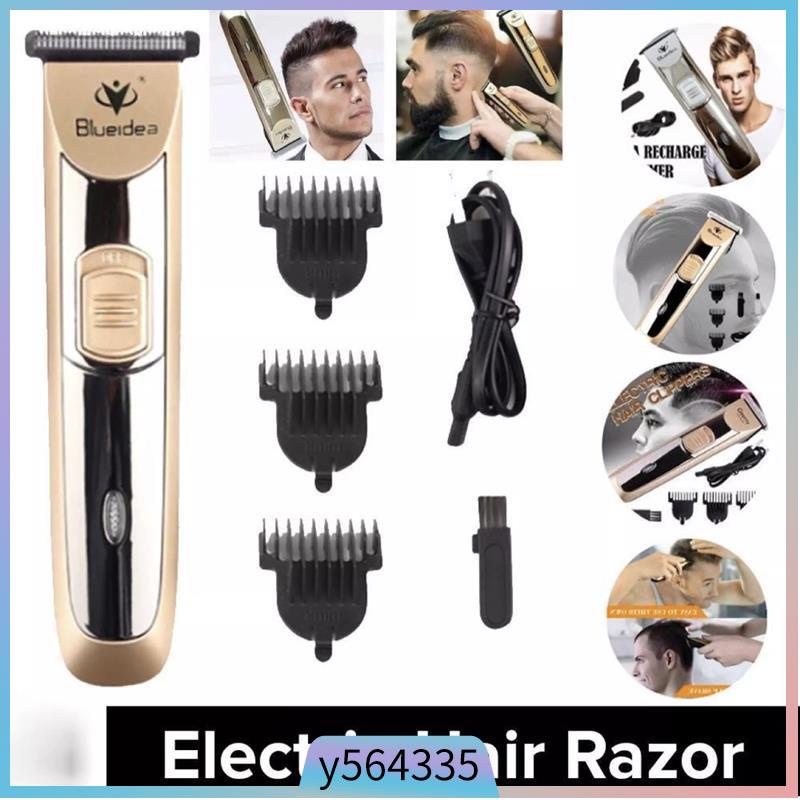 rechargeable razor blue idea cordless electric hair clipper/