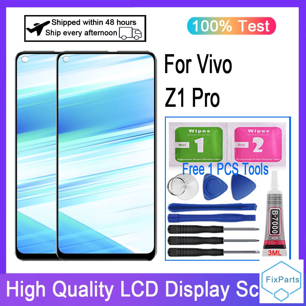 適用於 Vivo Z1 Pro Z1Pro LCD 顯示屏觸摸屏數字化儀更換