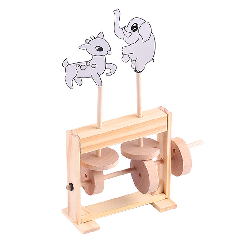 偏心輪跳舞機diy科技小製作小發明兒童手工作業拼裝材料教具
