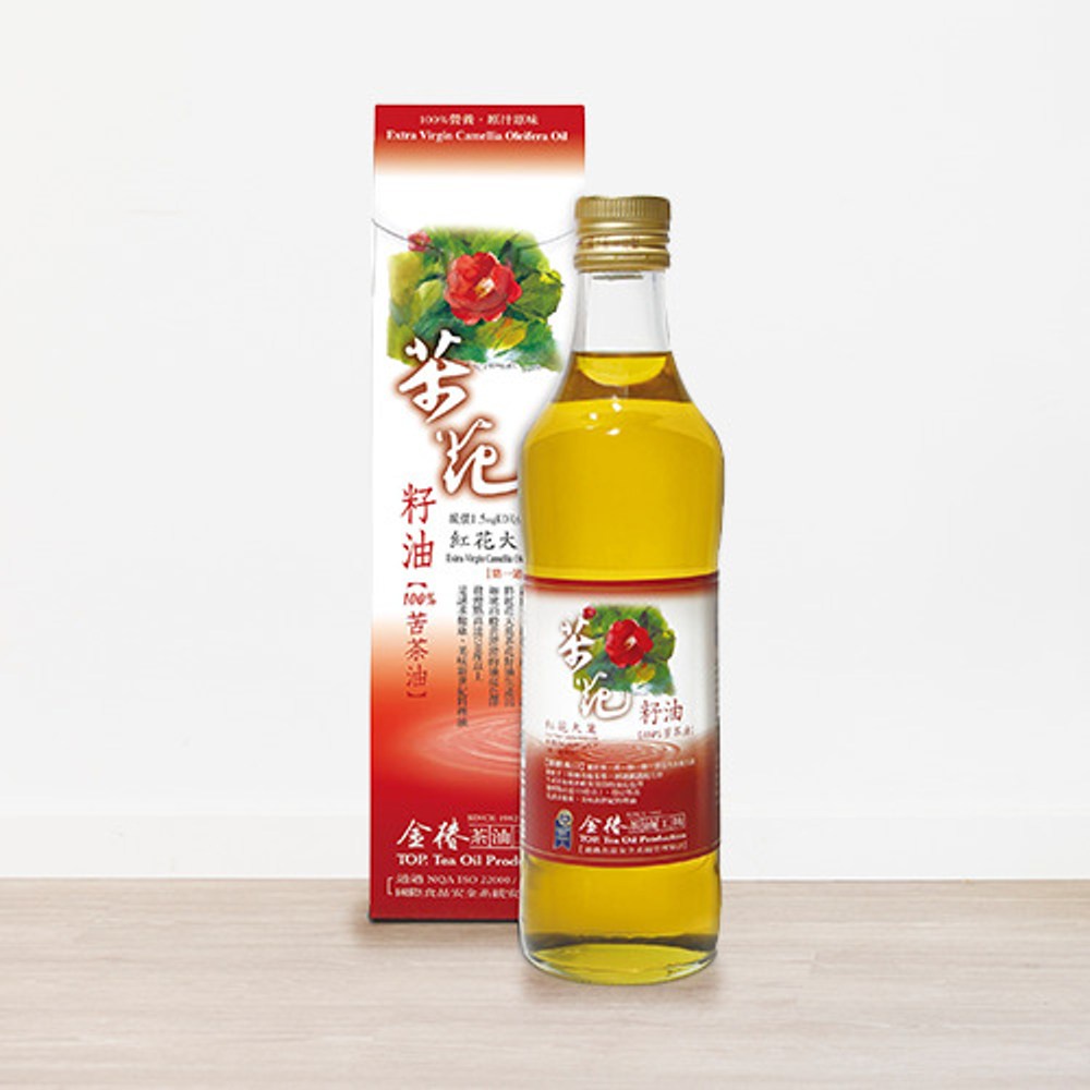 【HOLA】金椿紅花大果-茶花籽油500ml