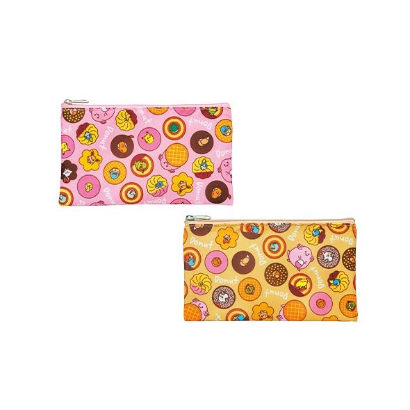 ♡Gracieux♡ 日本 限定 寶可夢 Pokemon × mister donut 聯名 收納包 化妝包 筆袋 福袋