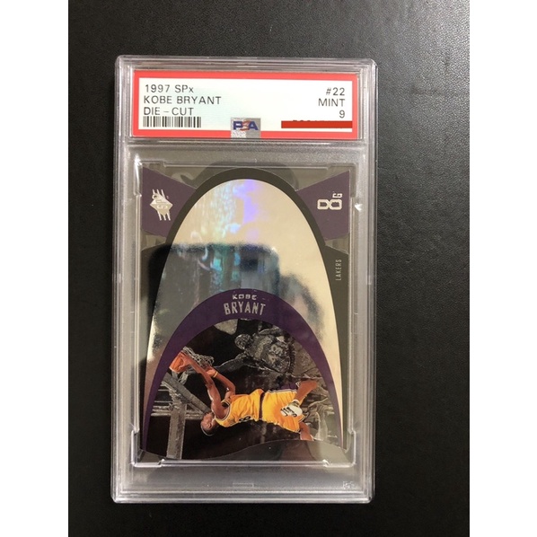 1997 SPX Kobe Bryant RC 新人卡 PSA9級 (非 Jordan)