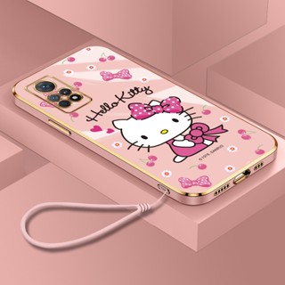XIAOMI REDMI 可愛卡通 Hello Kitty 外殼小米紅米 Note 11 Pro Plus 11S 4G