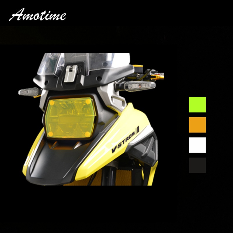 SUZUKI 摩托車前大燈屏幕保護罩鏡頭蓋保護罩適用於鈴木 DL 1050 V-Strom 2020 2021