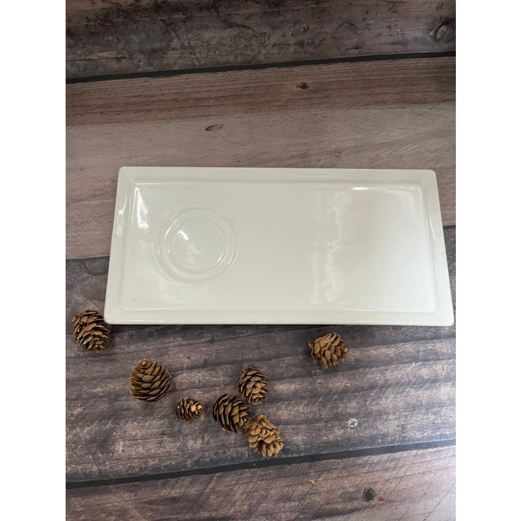 [碗若新生] 大同長瓷盤 (P01020070) 長方盤、瓷盤、點心盤