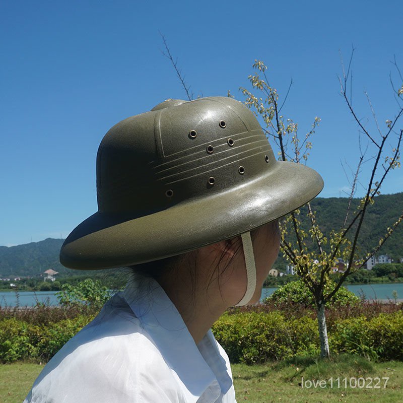安全帽寬簷夏季戶外遮陽帽子少年太陽帽青年迷彩休閒登山帽郵差帽